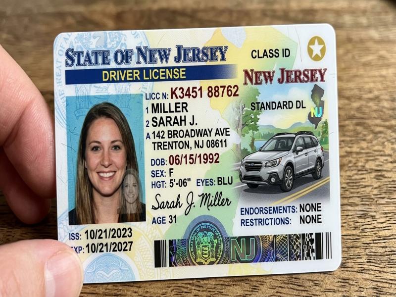 New Jersey Driver License